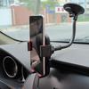 Soporte para Coche Flexible de Brazo Largo con Rotación de 360 Grados Soporte para Teléfono Móvil para Soporte de Teléfono Móvil