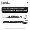 4pcs Car Styling Tire Wheel Stickers Decorative Racing Accessories For Citroen Grand Berlingo Jumper Celysee Xsara Picasso