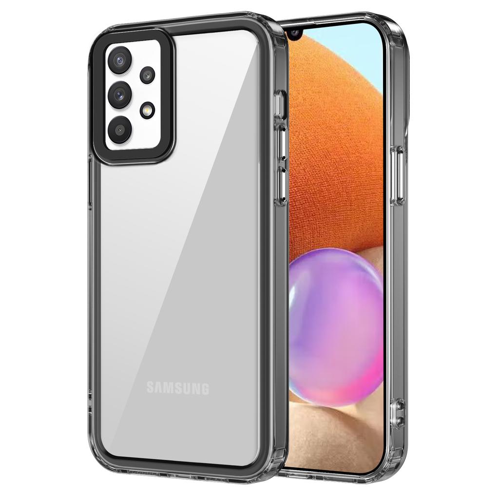 For Samsung Galaxy A32 4G (EU Version) Protective Cases PC+TPU Crystal Clear Phone Case