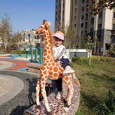 Muñeco Gigante de 35-140cm Jirafa Peluche Lindo Relleno Muñecos Grandes de Ciervo Suave Almohada Cojín Animal Regalo de Cumpleaños Niñas Niños