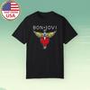 BON JOVI Heart Break Men#039;s Black Size S5XL Unisex T-Shirt
