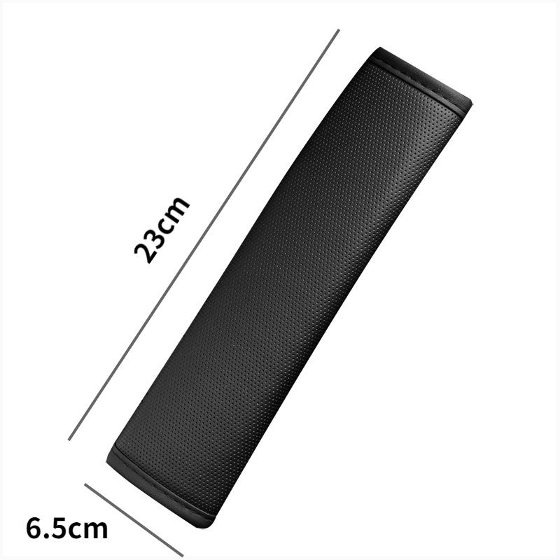 Car accessories seat belt PU Leather Safety Belt Shoulder Cover Breathable Protection Seat Belt Padding Pad Auto Interior
