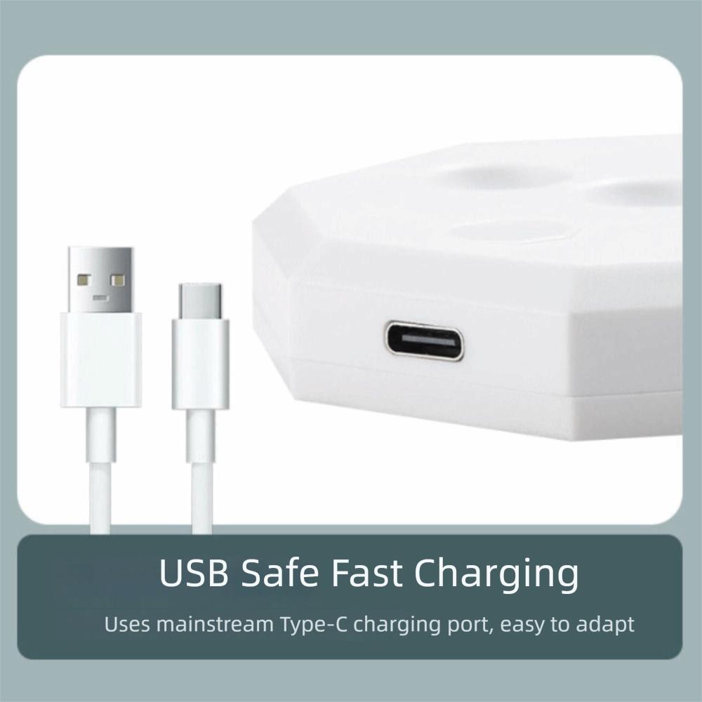 USB Rechargeable UV Toilet Sanitizer Hands-Free Portable Toilet Cleaner Travels