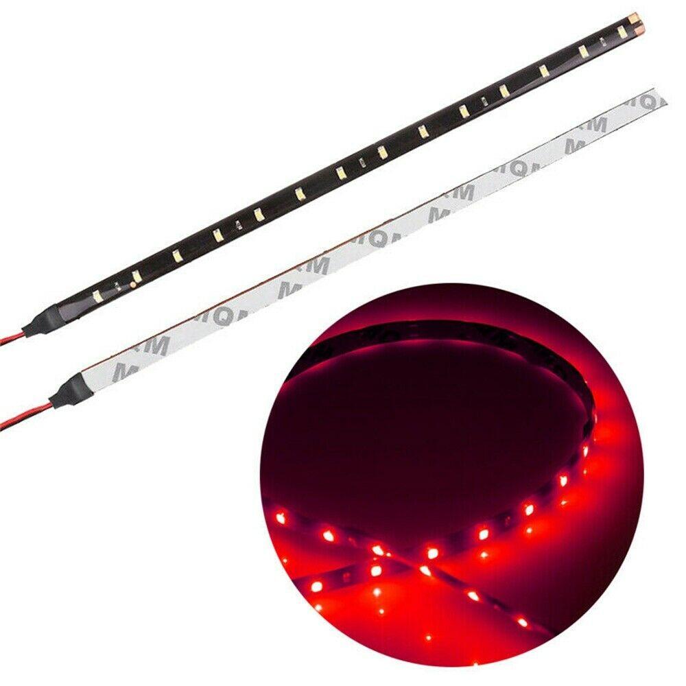30/60CM 2835 Lamp Bead Flexible Strip Light 12V LED Strip Light Car DRL Lamp Waterproof Car& Motorcycle Tear Eye Light Big Power
