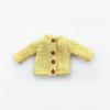 Handmade Doll Knitted Sweater Cardigans Multicolored Mini Casual Clothes Kids DIY Gift Toys for 1/11 1/12 Dolls For OB11 Dolls