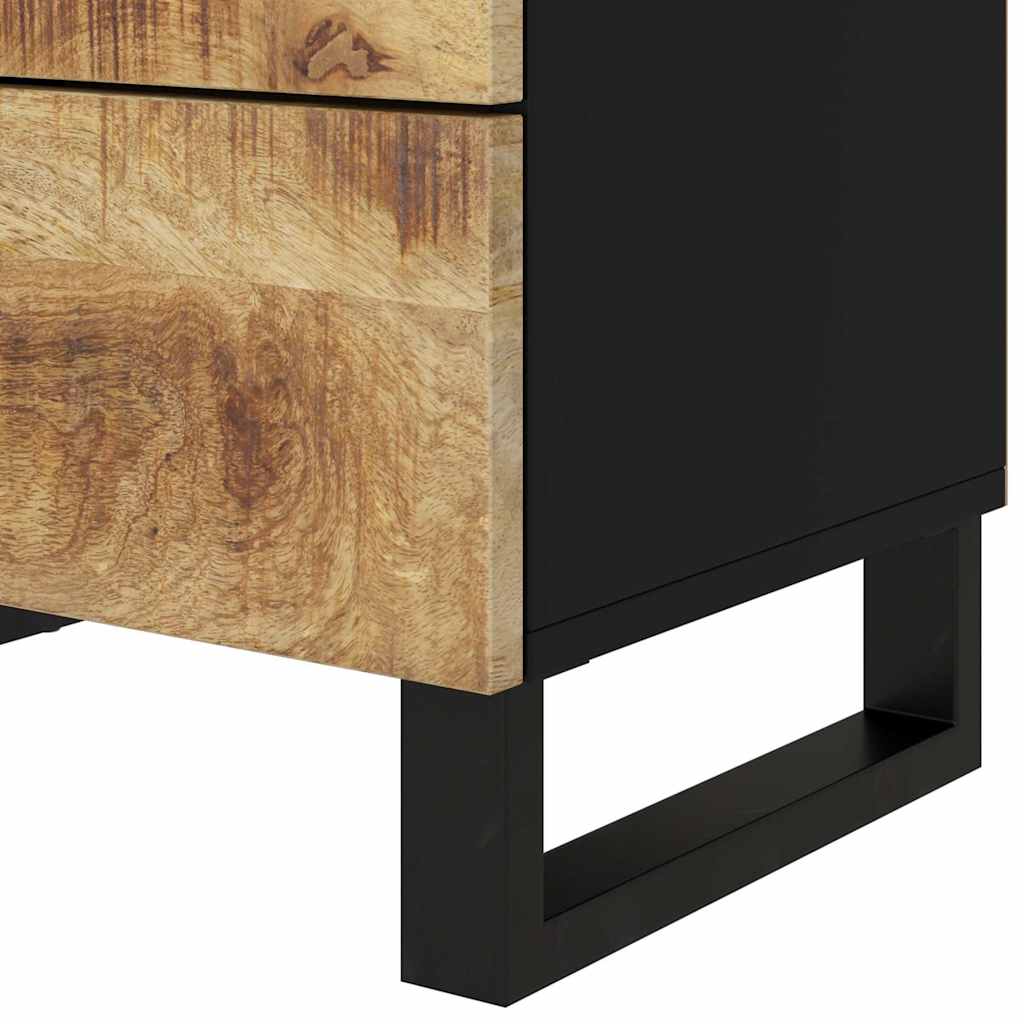 Nightstand 50 x 33 x 62 cm Solid Mango Wood & Engineered Wood