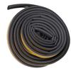 2 Roller 13m D Shape Rubber Weather Stripping Door Seal Strip Door Weatherstripping Soundproofing