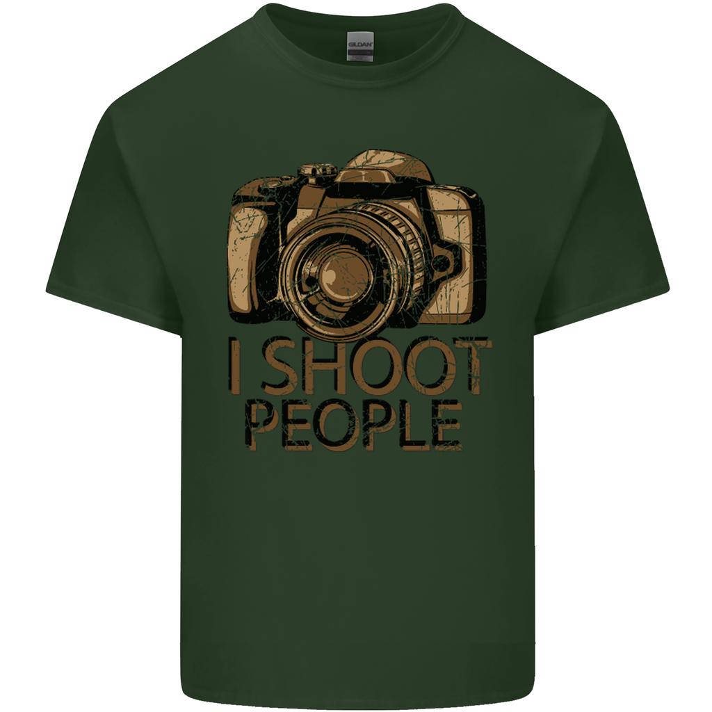Photography I Shoot People Photographer Unisexs Light Cotton TShirt