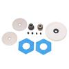 1 10 RC 56T Large Spur Gear with 13T 15T Motor Gear RC Upgrade Parts for Axial SCX10 RC Crawler Car White
