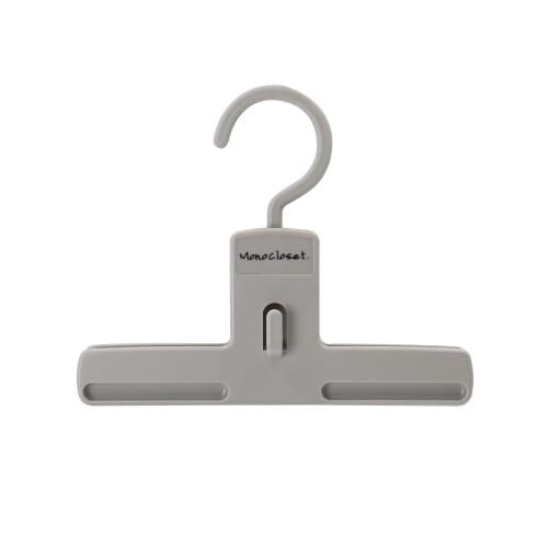 Shinko Hanger Bottom Clipper, 20cm Wide, Easy-to-Hang Clothes Hanger with Slim Design, Vertical Linking, Non-Slip, Swivel Hooks, Stylish Design for Sl