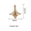 Inception Space Metalen Messing Spinning Top Stress Relief Speelgoed Gyro Creatief Bureaublad Kleine Fidget Spinner Volwassenen