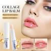 1Pc Hydrating Collagen Lip Balm Antichapped Moisturizing Formula with Hyaluronic Acid Gentle Enough for All Skin Types