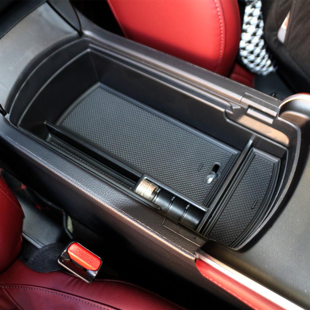 Car Center Console Armrest Storage Box for Honda Accord 10th Gen 2018 2019 2020 2021 2022 ABS Tray Insert Organizer Glove Pallet