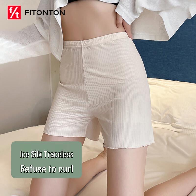 Женские бесшовные шорты FitonTon от натирания XL (120-145 lbs)