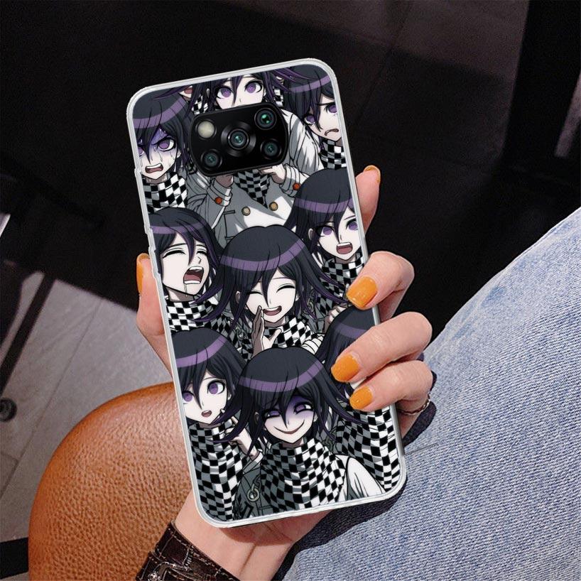 Danganronpa Kokichi Ouma Phone Case For Xiaomi Poco X7 X6 X5 Pro F7 Ultra Redmi 15C 15 13C 13 12C 12 10 10A 10C 9 9A 9C 9T Cover