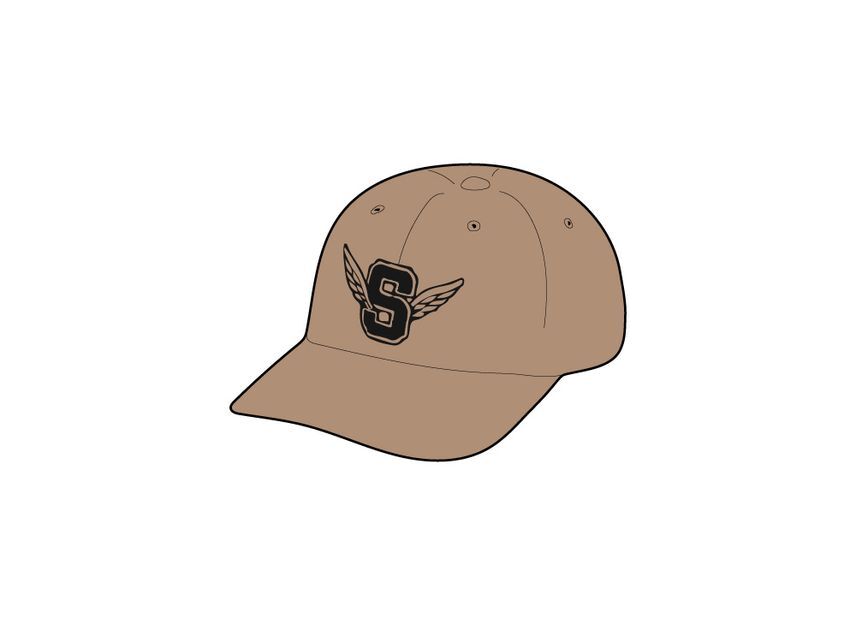 Supreme Wings Logo 6-Panel Tan One-Size