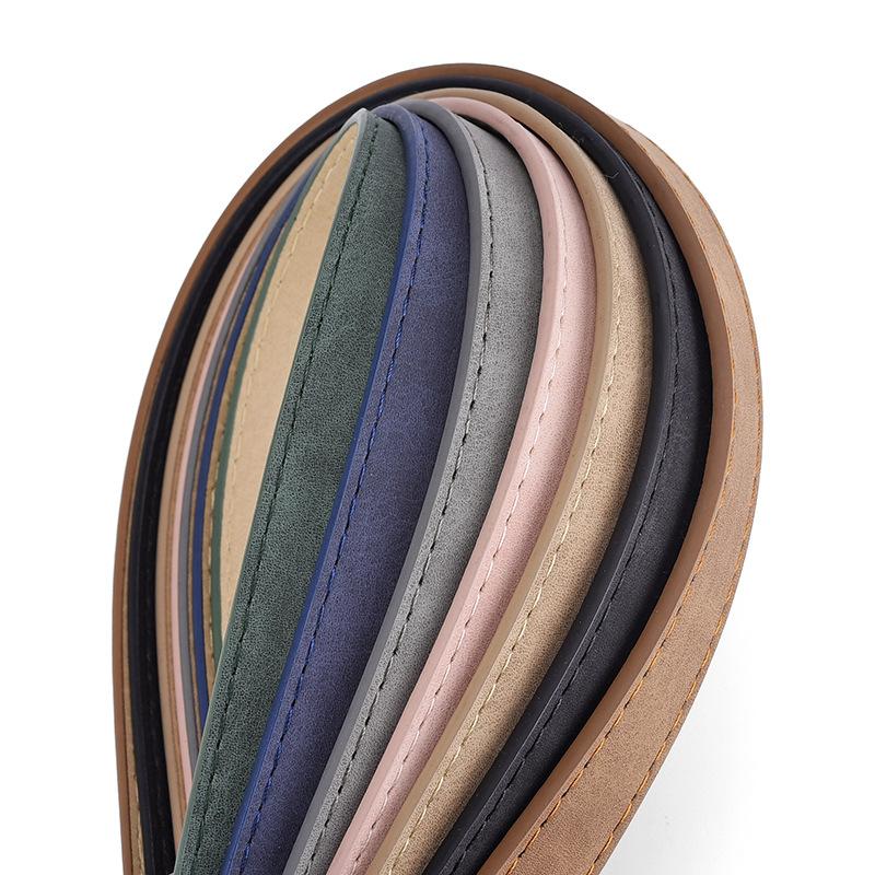 Fashionable And Chic Pu Leather Belt For Women In Multiple Colors For Occasion Every