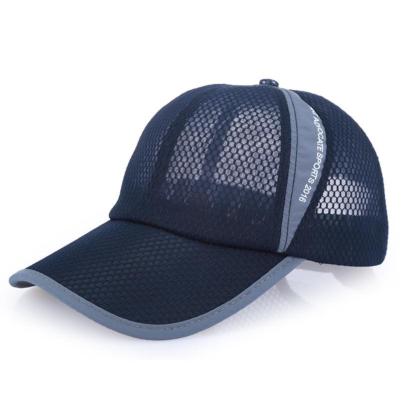 Hut Herren Sommer Atmungsaktive Mesh-Kappe, Outdoor Schatten Sport Freizeit Damen Baseballkappe