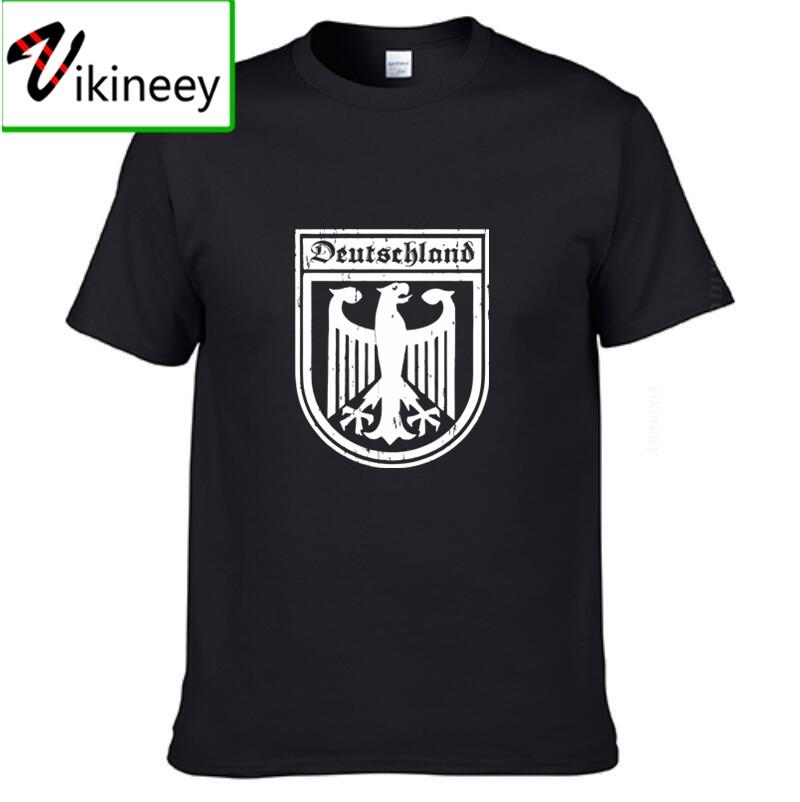 Deutschland GerUnisex Flag Crest GerUnisexy Eagle T Shirt Unisexs New Fashion Unisex ONeck TShirt Harajuku Tops Shirts Father Day