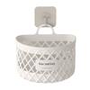 No Drill Kitchen Storage Basket Drainage Shelf Toiletry Holder Box Hanging Storage Basket  Home Use