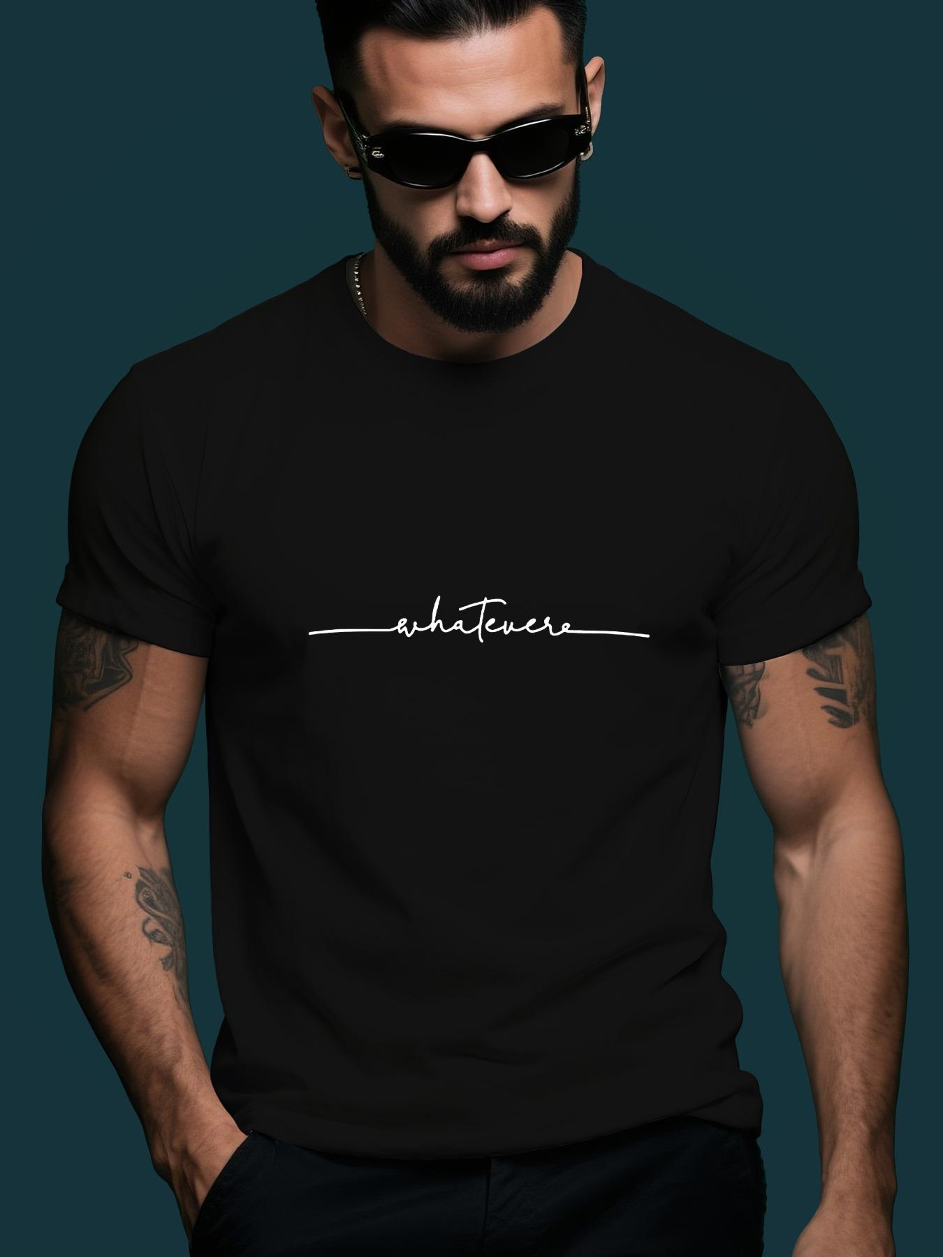 Handwritten Streetwear - Red Crew Neck Summer Tee T-shirt XXXL