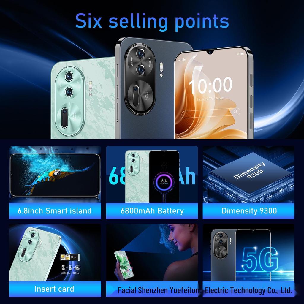 Reno11 Pro Smartphone – 16 GB + 1 TB, Grenzüberschreitendes Mobiltelefon, All-in-One-Gerät.
