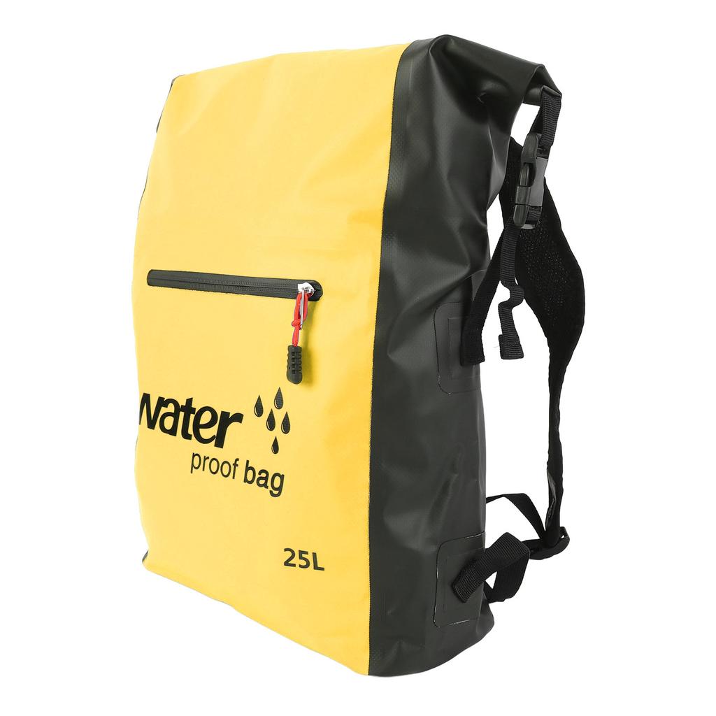 Wasserfester Trockensack 25L Trocken-Nass-Trennung Wander-Trockenrucksack mit Schultergurt für Outdoor