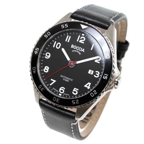 

Boccia Titanium Automatic Watch 3653-04 Black