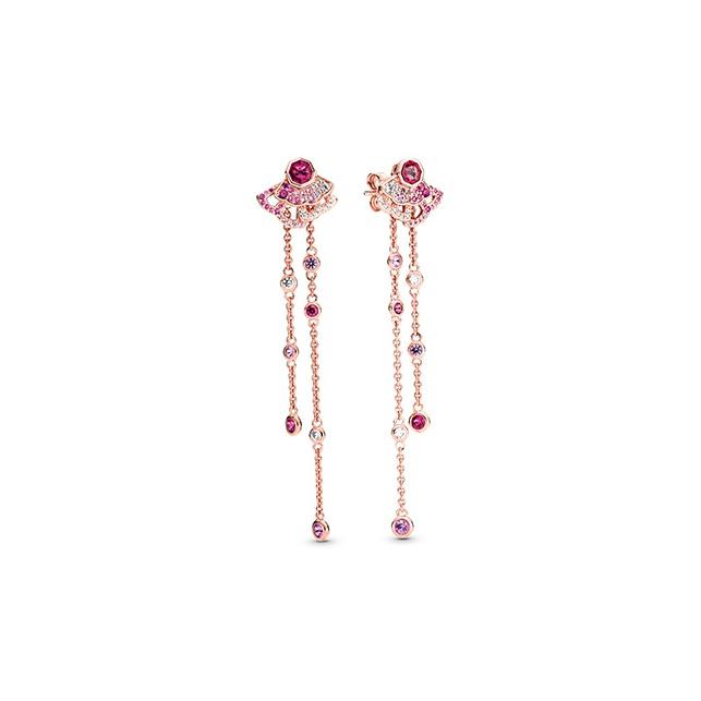 Pandora Fan Earrings Women earrings 288190C01 Pink