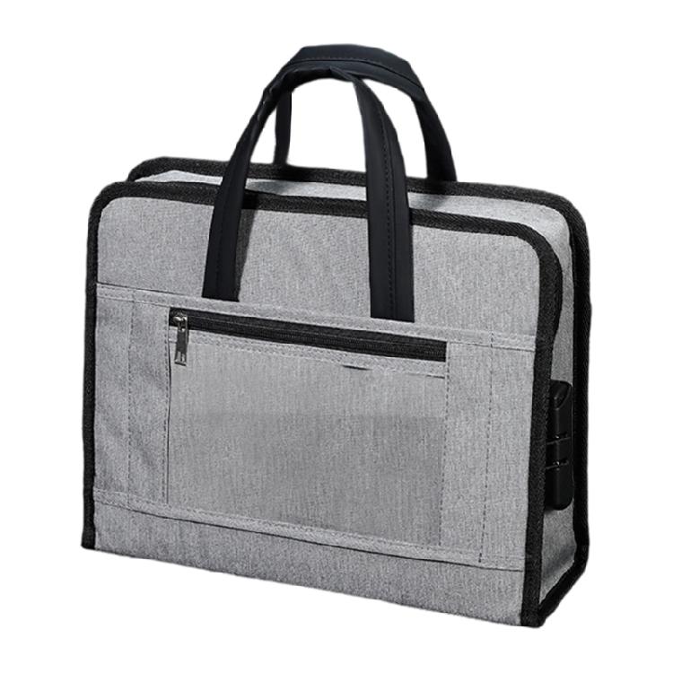 

Travel Friendly File Organizers Carry Bag Carriers Large Storage File Bag For Documents Belongings Small Spaces Friendly серый