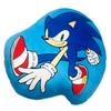 MORIPiLO Sonic Kissen zum Anlehnen Gefüllt Nickerchen Sonic die Morishita Kissen (Weiches, gestanztes Kissen) Spielzeug, Rückenlehne, Kissen, Igel, Blau, 40x40x10cm, Niedlich