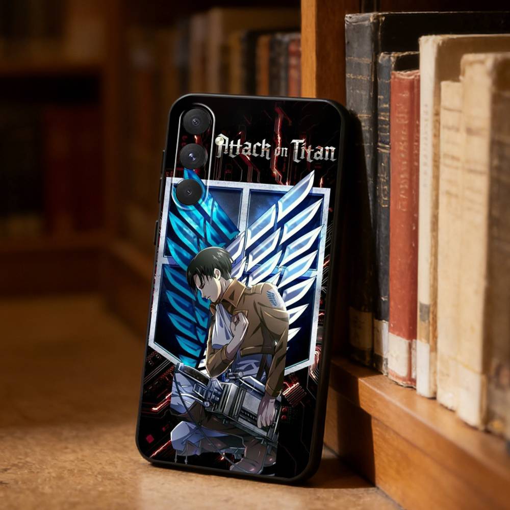 Attack On Titan Handyhülle Für Samsung S26,S25,S24,S23,S22,S21,Plus,Fe,Lite,Andere Schwarze Hülle