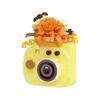 LEGO-Compatible SLR Camera Flower Building Blocks - Creative Educational Toy for Children and Trendy Decor Gift