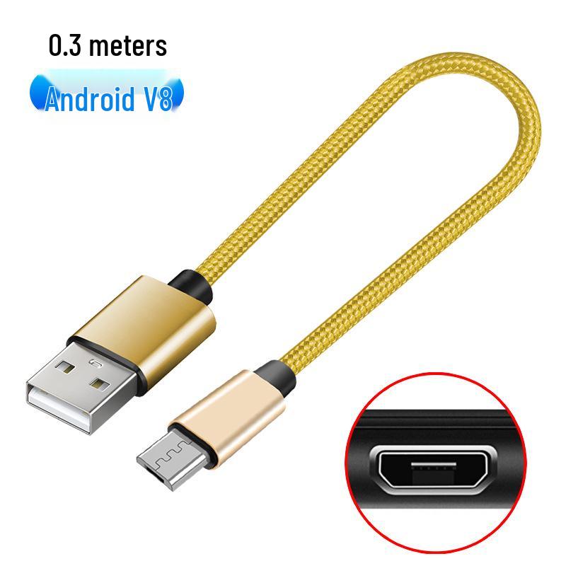 3M Nylon Braided Fast Charging Cable for Apple, Android, Huawei, Type-C Devices