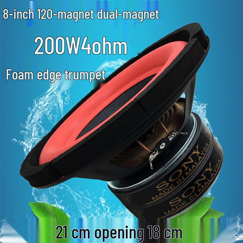 Yileidezhu 6/8/10 Inch DIY Subwoofer Speaker with Excellent Sound Quality & Warranty