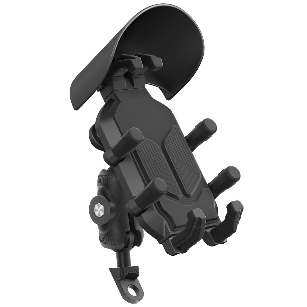 Motorrad Fahrrad Lenker Telefon Halterung QC3.0 USB Lade Halterung Ständer Halter