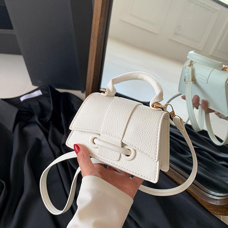 Γυναικείες τσάντες υψηλών προδιαγραφών 2024 Νέες τσάντες χειρός με πολύπλευρη υφή Μίνι χιαστί τσάντα