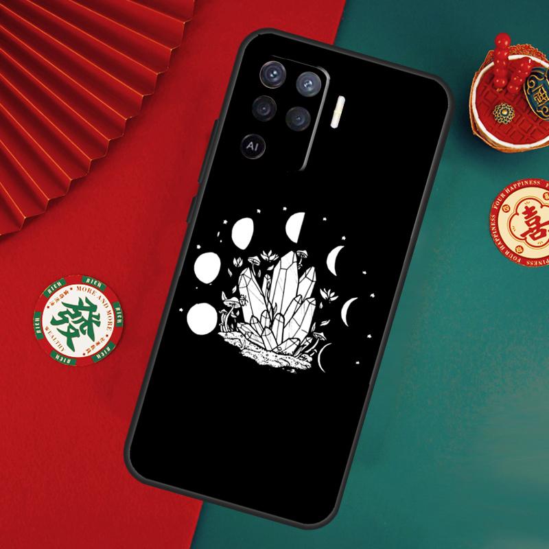 Witchcraft Dark Witch Case For Oppo A78 A98 A58 A38 A18 A54 A74 A94 A80 A60 A40 A96 A76 A16 A15 A17 A57 A5 A6 Pro
