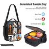 3Pcs Nina Chuba Singer Accessories Backpack Set for Kids Pencil Boxes Bookbag Sets with Lunch Box For School Students Daypack