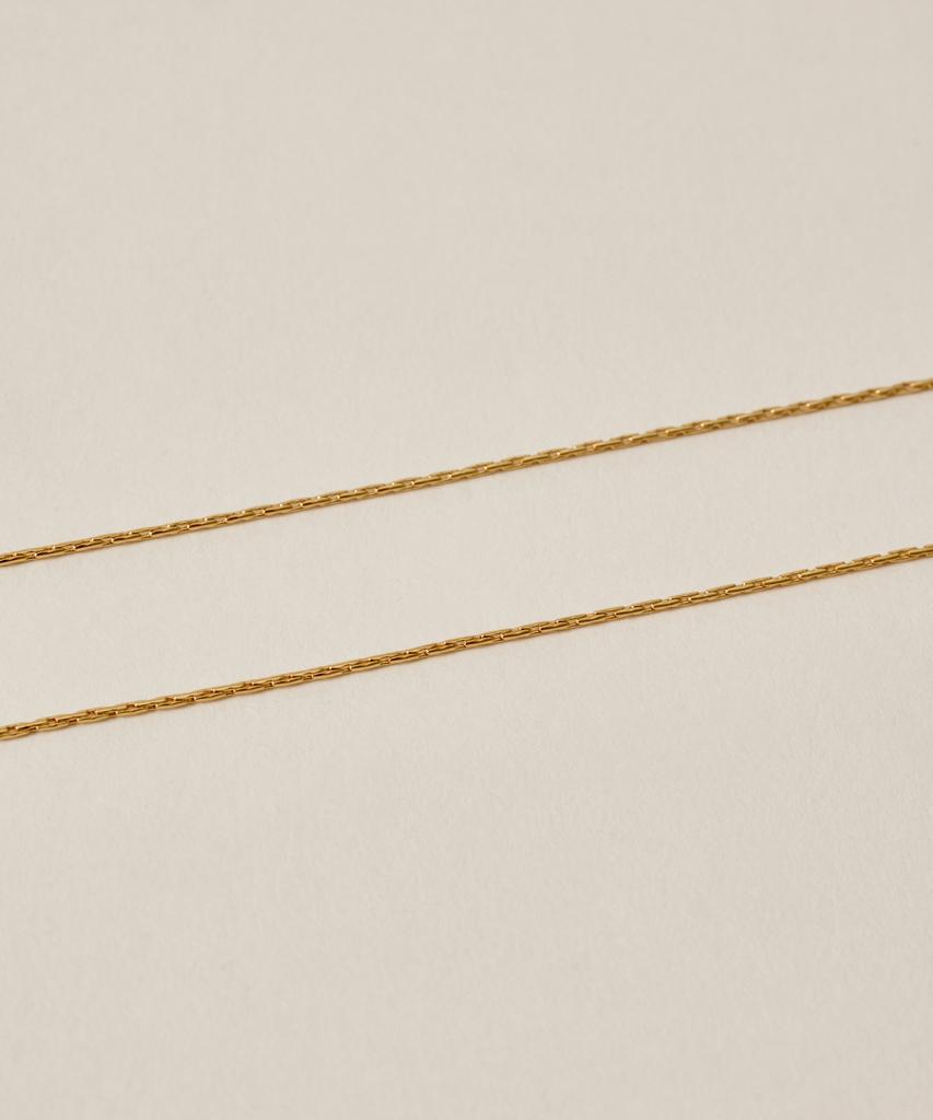 Novice Tokyo Overlap Chain Necklace 2 Set [Stainless] / Gold