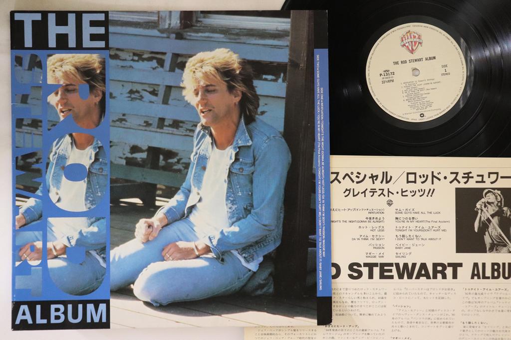 LP Record ROD STEWART - Rod Stewart Album P13172 WARNER BROS 1985 Japan Rock Used