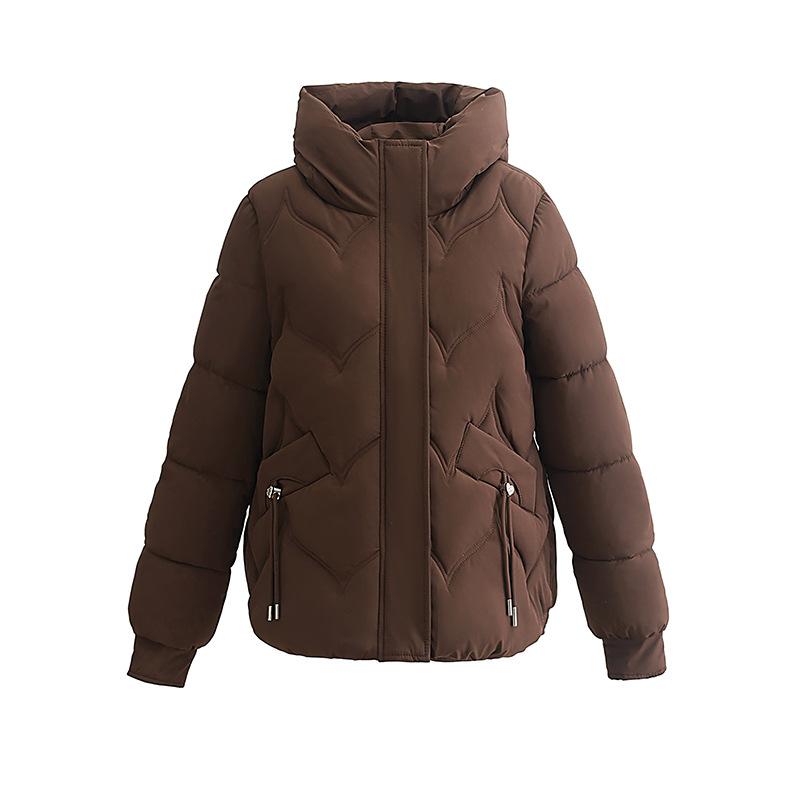 2025 New Padded Jacket Women's Winter Short Small Korean Version Thickened Padded Jacket Loose Padded Jacket