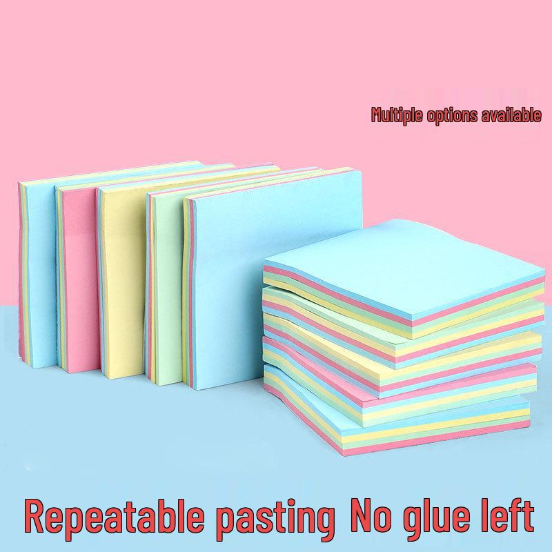 Creative N Times Colorful Tearable Sticky Notes with Strong Adhesion for Students