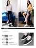 Spring Plus Size Women's Genuine Leather Slip-On White Flats - Casual, Breathable, Korean Style