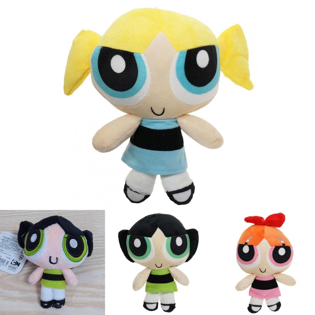Peluche Powerpuff Girls Colorati 20cm Giocattoli di Peluche Cartoni Animati Per Adolescenti**