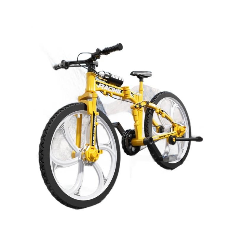 Plastic Mountain Bike Model Toy With Realistic Design For Boys And Collectors