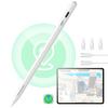 Caneta ESR para iPad compatível com a função Find My A16 10 9 8 7 Air 11 13 Pro 12.9 Mini 6 5 inclui sensibilidade à inclinação Apple Pencil Branco