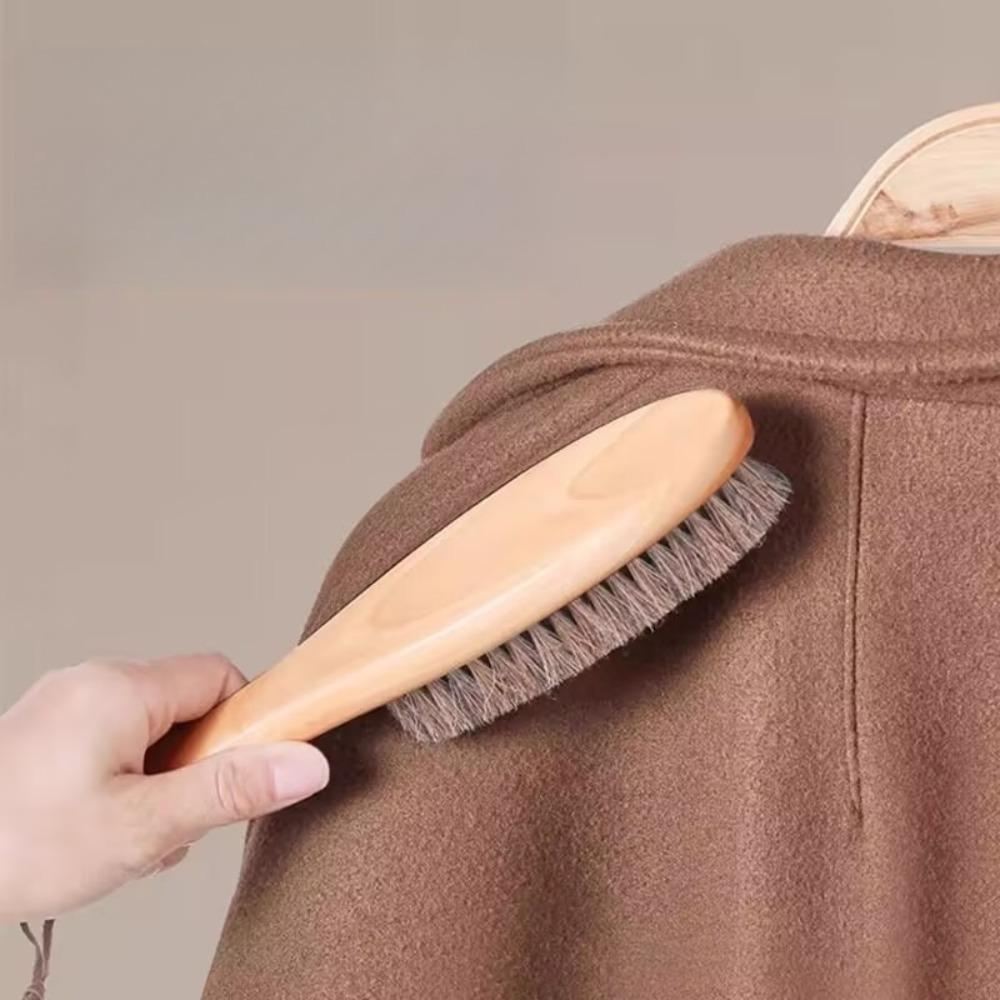 Cashmere Sweater Care Brush Soft Bristle Wool Coat Garment Dusting