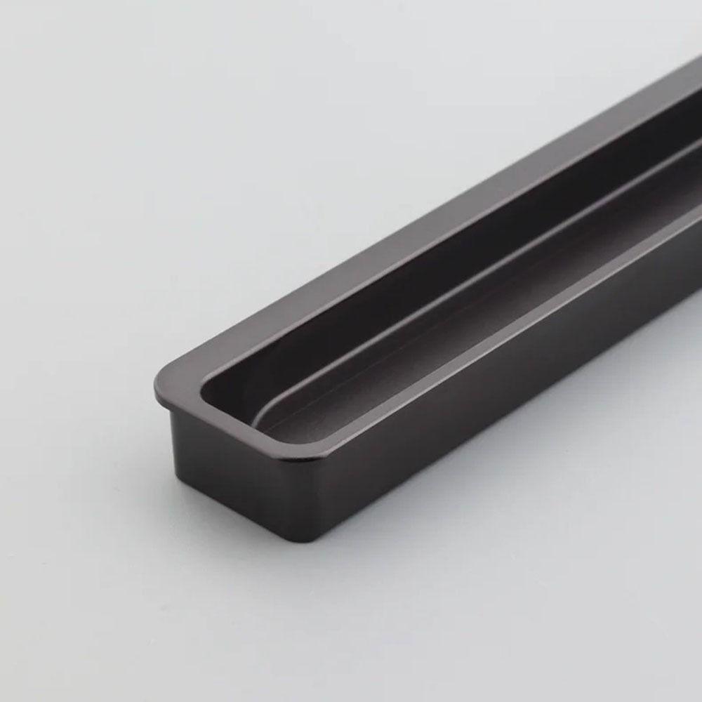 Modern Style Recessed Cabinet Door Handle Slotting Slotting Sliding Door Handle  Closet