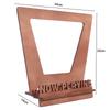 Handmade Wooden CD Rack Removable Desktop Display Stand Retro Vinyl Record Stand  TV Cabinet